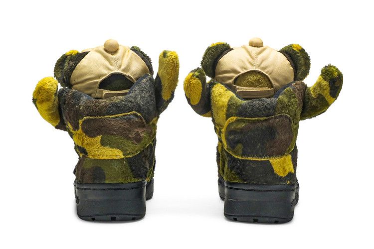adidas JS Camo Bear Jeremy Scott dealsale365