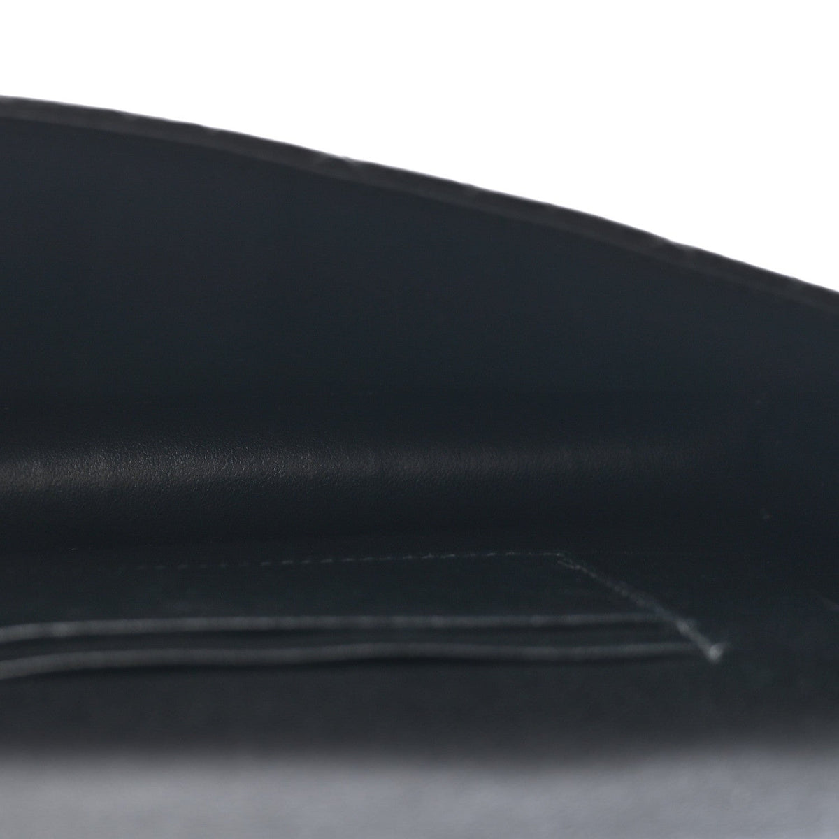Supple Calfskin Cannage Caro Belt Pouch with Chain Black AT My store