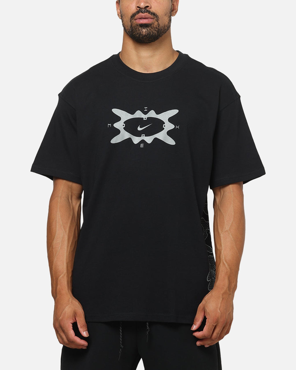 Top Seller Nike Sportswear Reflective Cycle T-Shirt Black