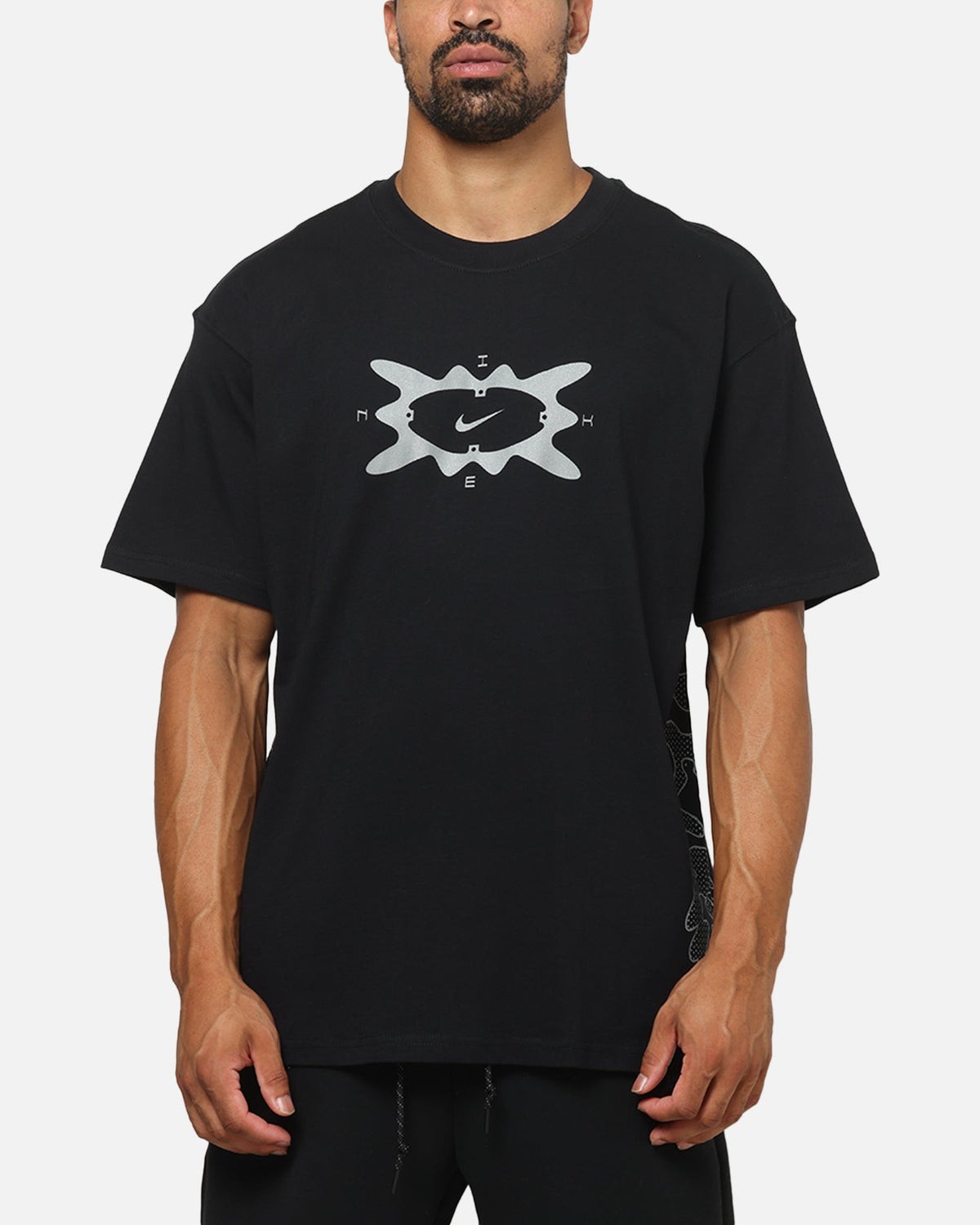 Top Seller Nike Sportswear Reflective Cycle T-Shirt Black