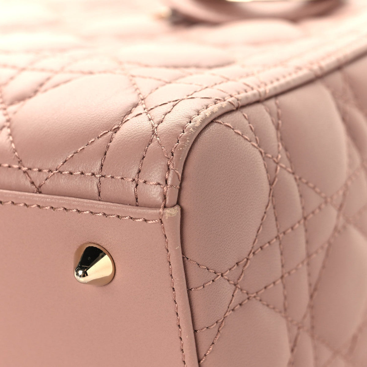 Lambskin Cannage Medium Lady Dior Fard AT My store