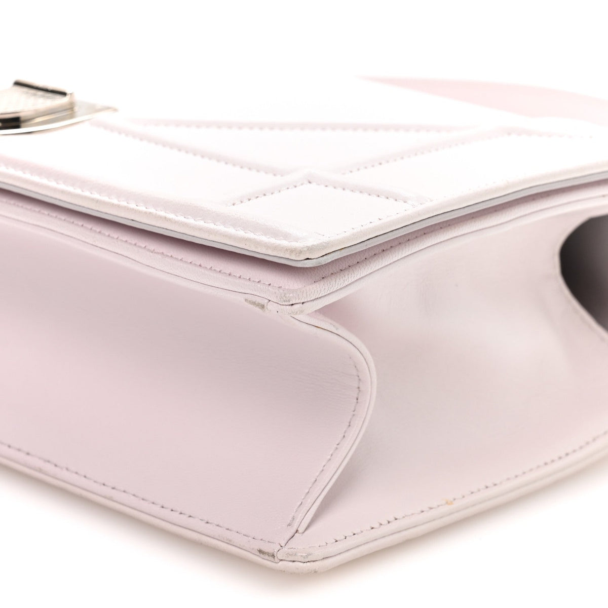 Calfskin Medium Diorama Flap Bag Off White AT My store