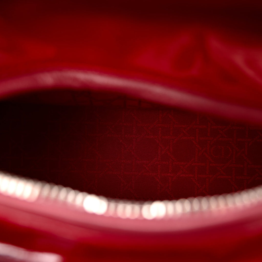 Patent Cannage Medium Lady Dior Red AT My store