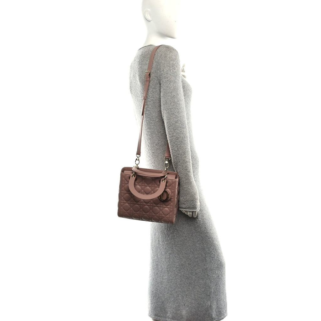 Lambskin Cannage Medium Lady Dior Fard AT My store
