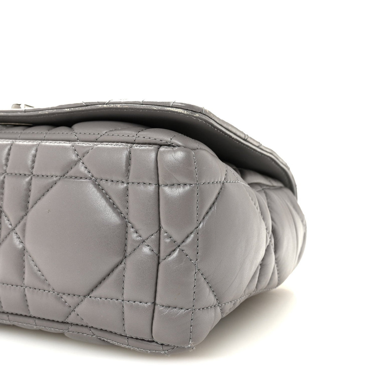 Calfskin Macrocannage Medium Caro Bag Iron Grey AT My store