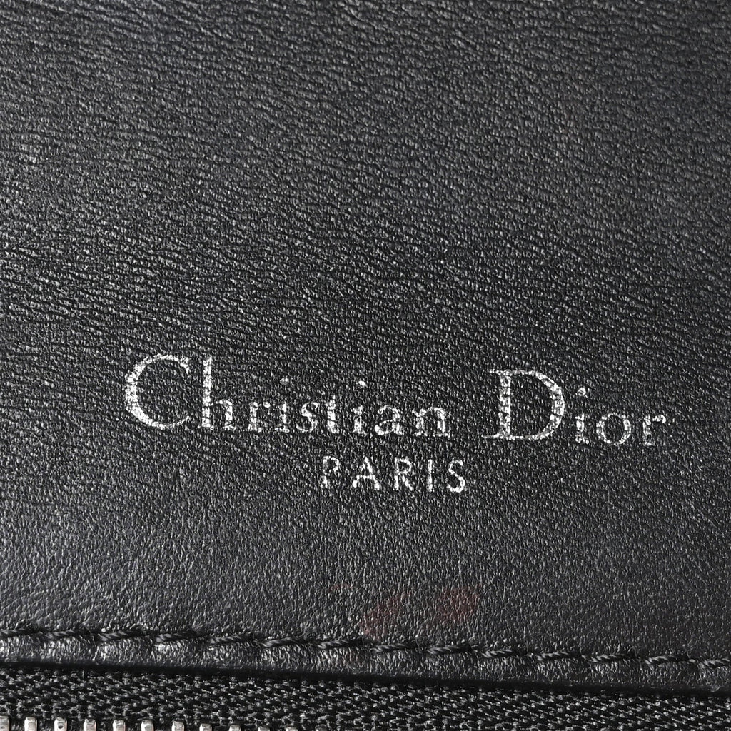 Patent Medium Diorama Flap Bag Black AT My store