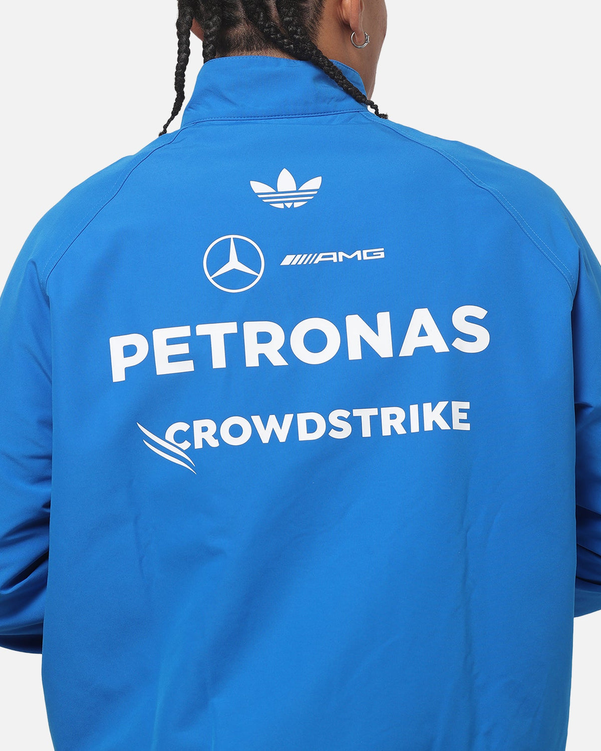 Best-Selling Adidas Mercedes-AMG Petronas Formula 1 Driver Jacket Blue