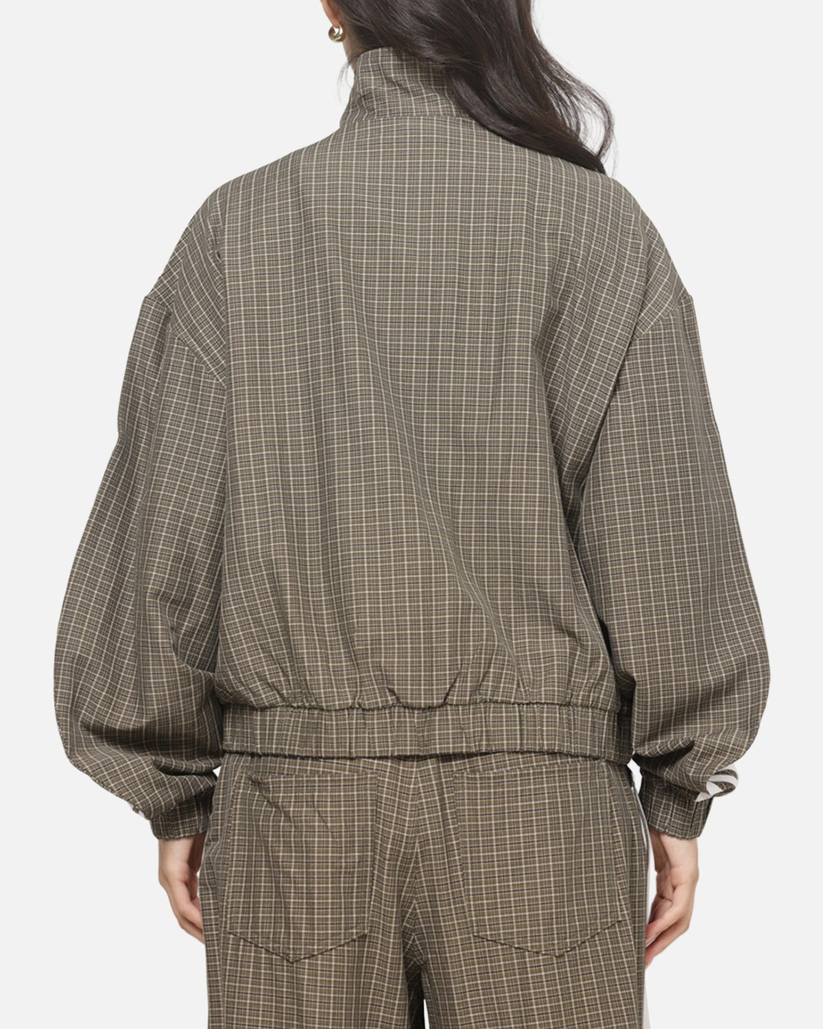 Best-Selling Adidas Women's Checks Track Top Olive