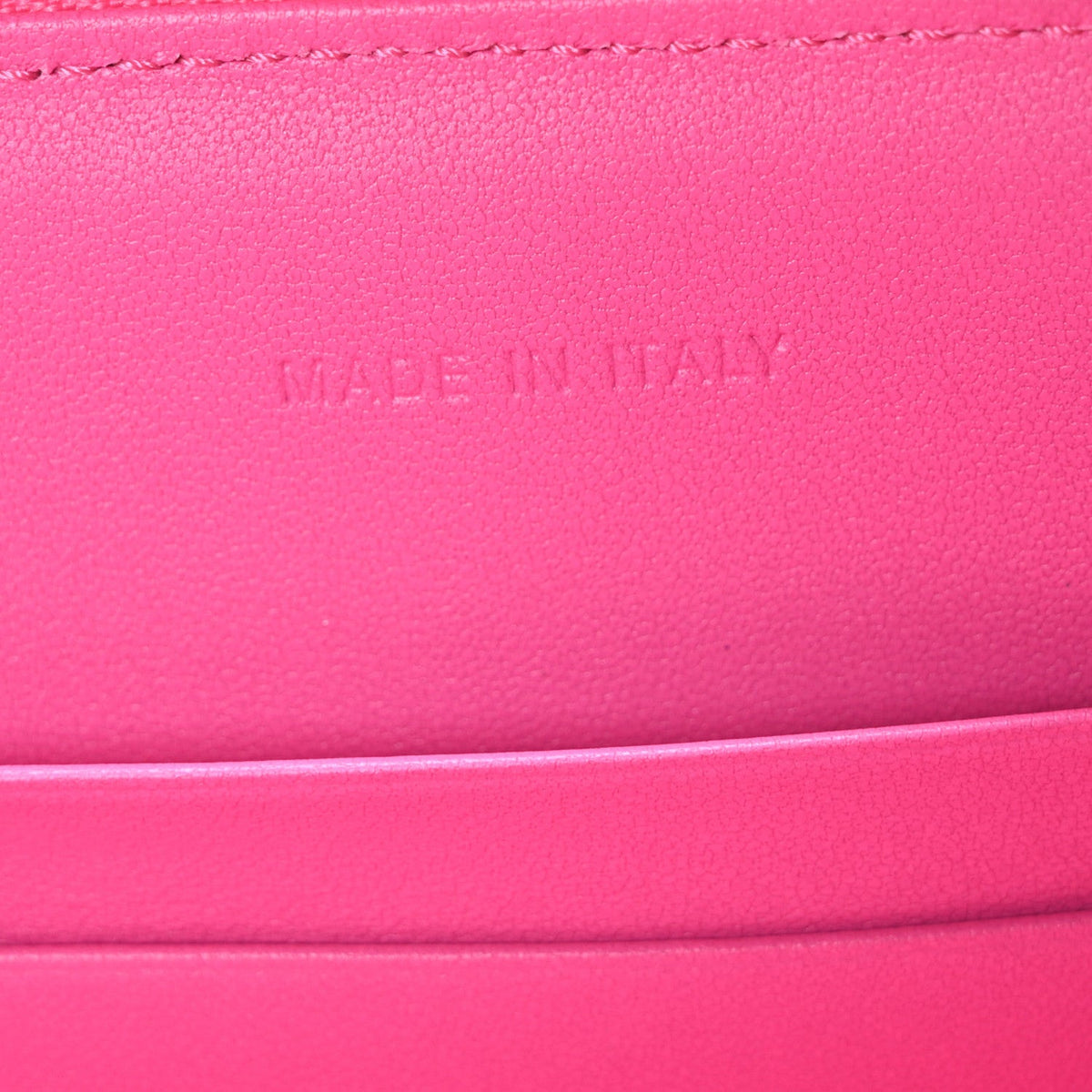 Calfskin CD Signature Oval Crossbody Camera Bag Rani Pink AT My store