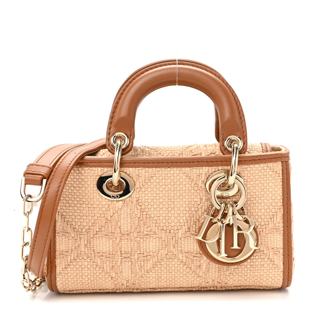 Raffia Micro Cannage Lady D-Joy Natural AT My store