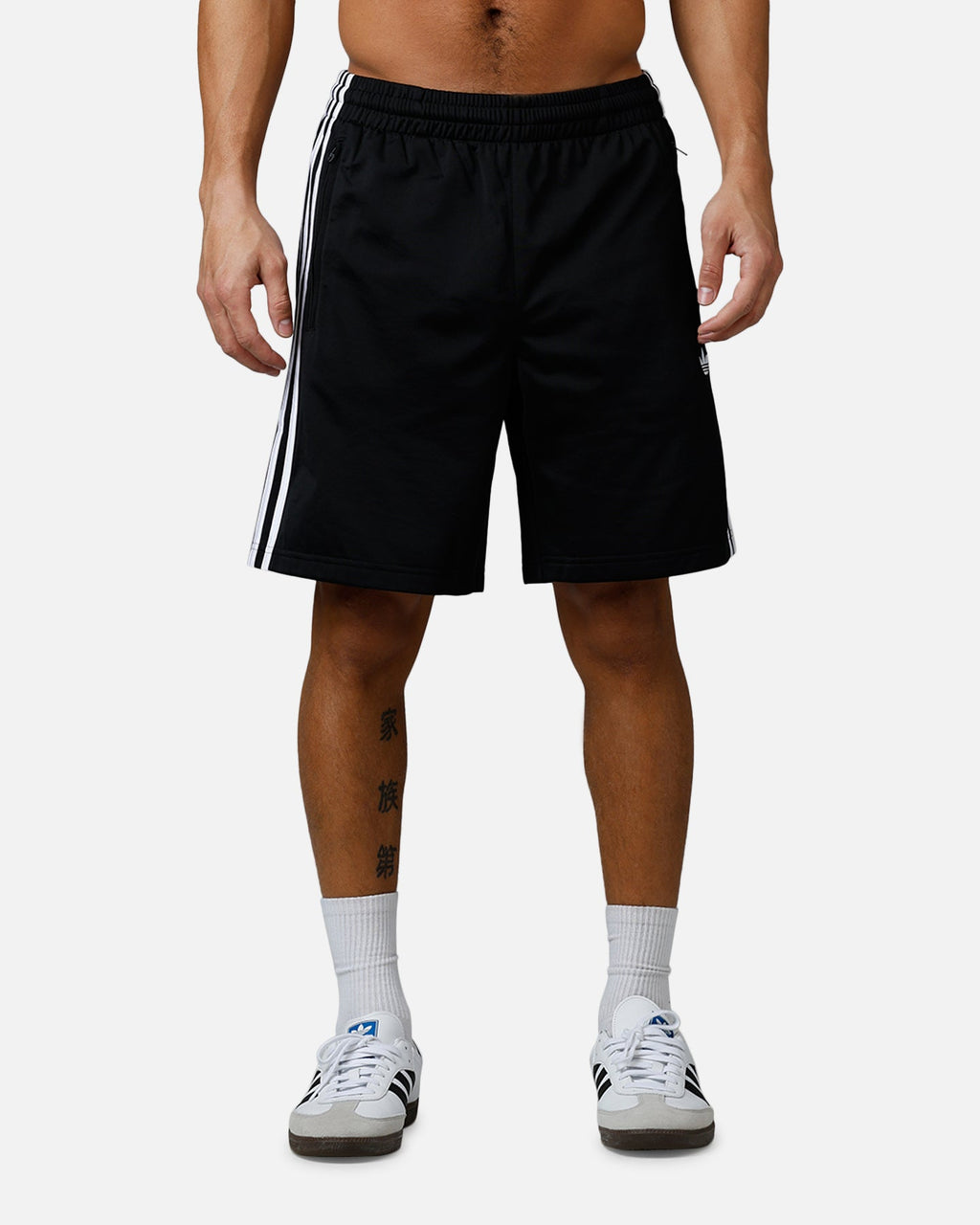 Best-Selling Adidas Firebird Shorts Black/White