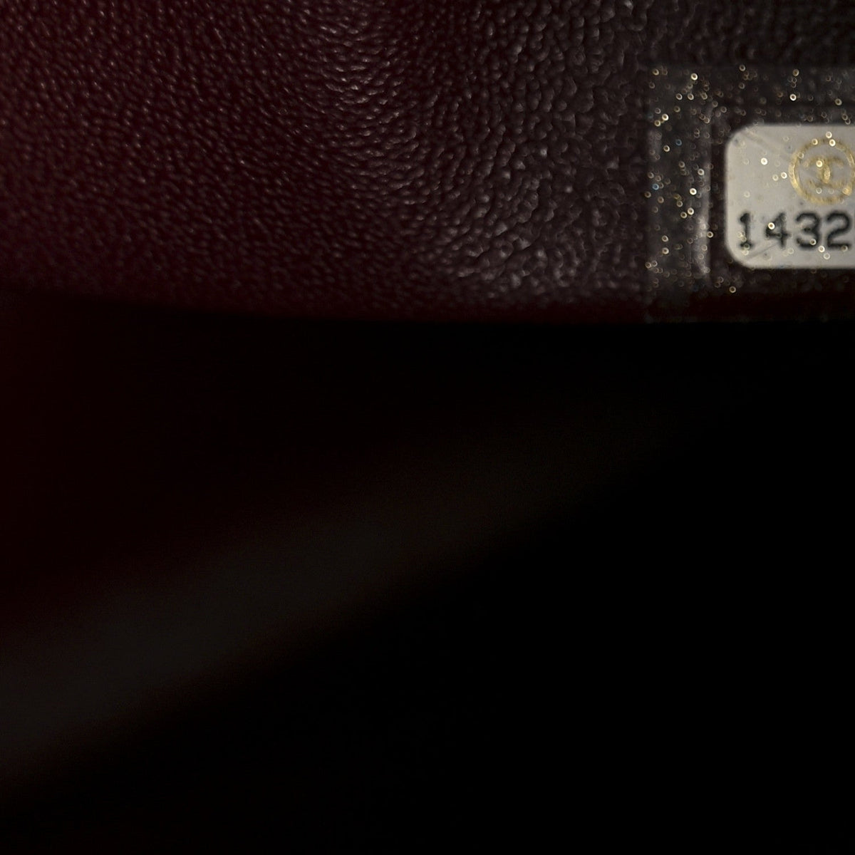 Lambskin Quilted Jumbo Double Flap  Black At My store