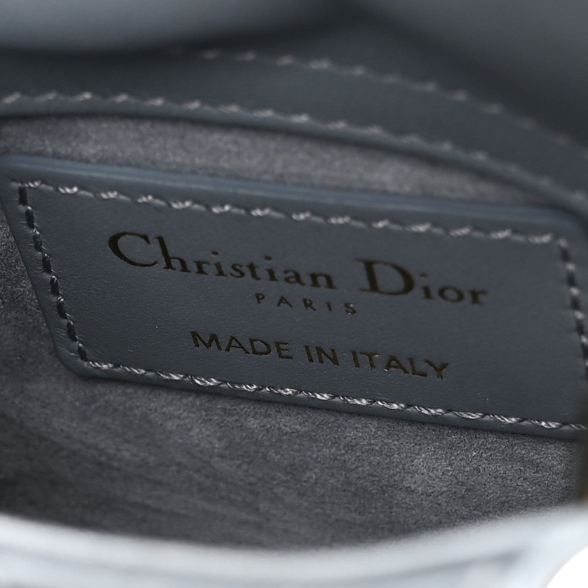 Lambskin Cannage Micro Lady Dior Cloud Blue AT My store