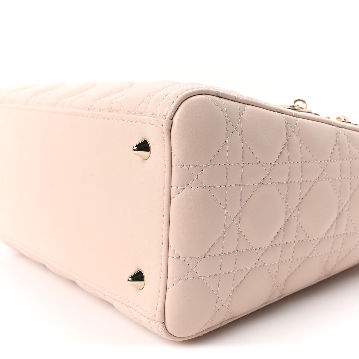 Lambskin Cannage Medium Lady Dior Light Pink AT My store