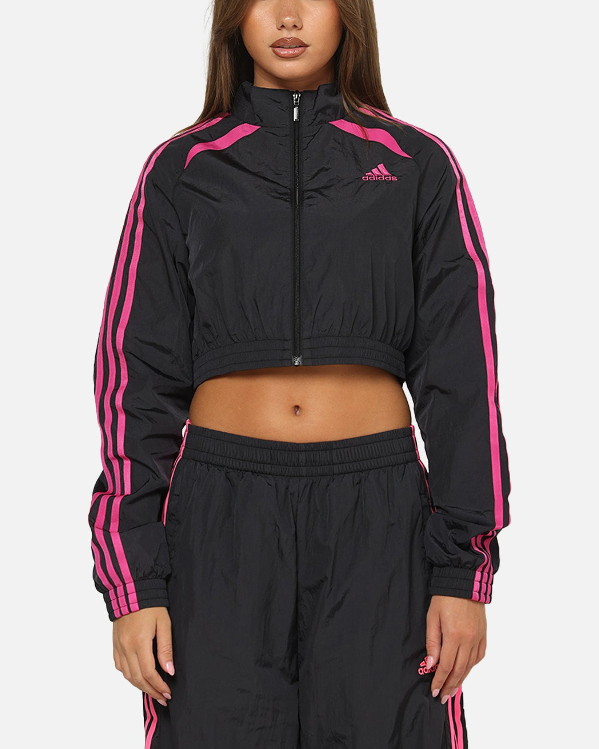 Best-Selling Adidas Women's Teamgeist Track Top Jacket Black/Pink
