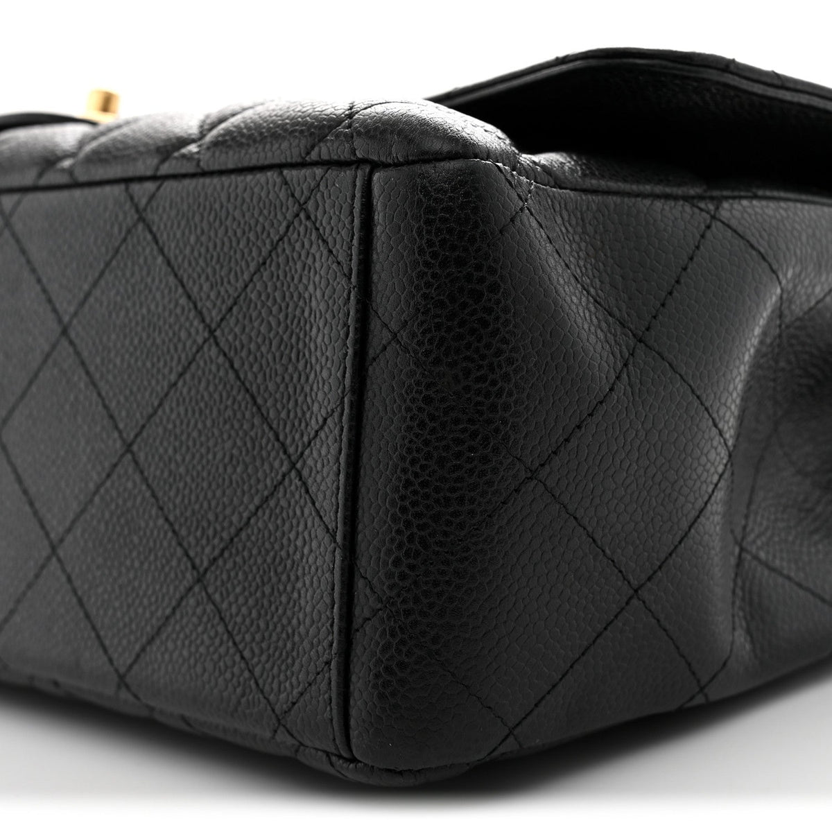 Caviar Quilted Maxi Double Flap Black At My store