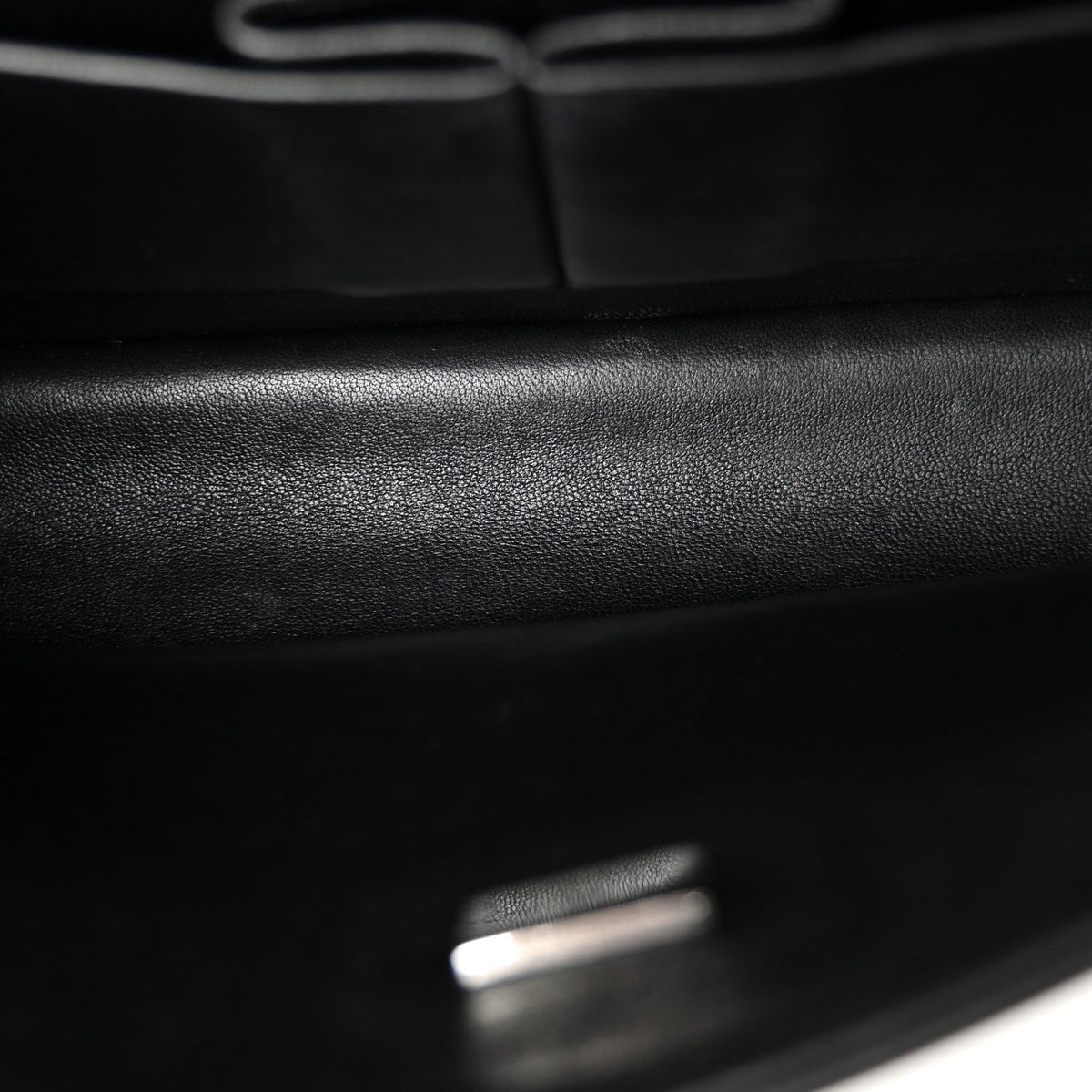 Lambskin Quilted Medium Double Flap So Black At My store