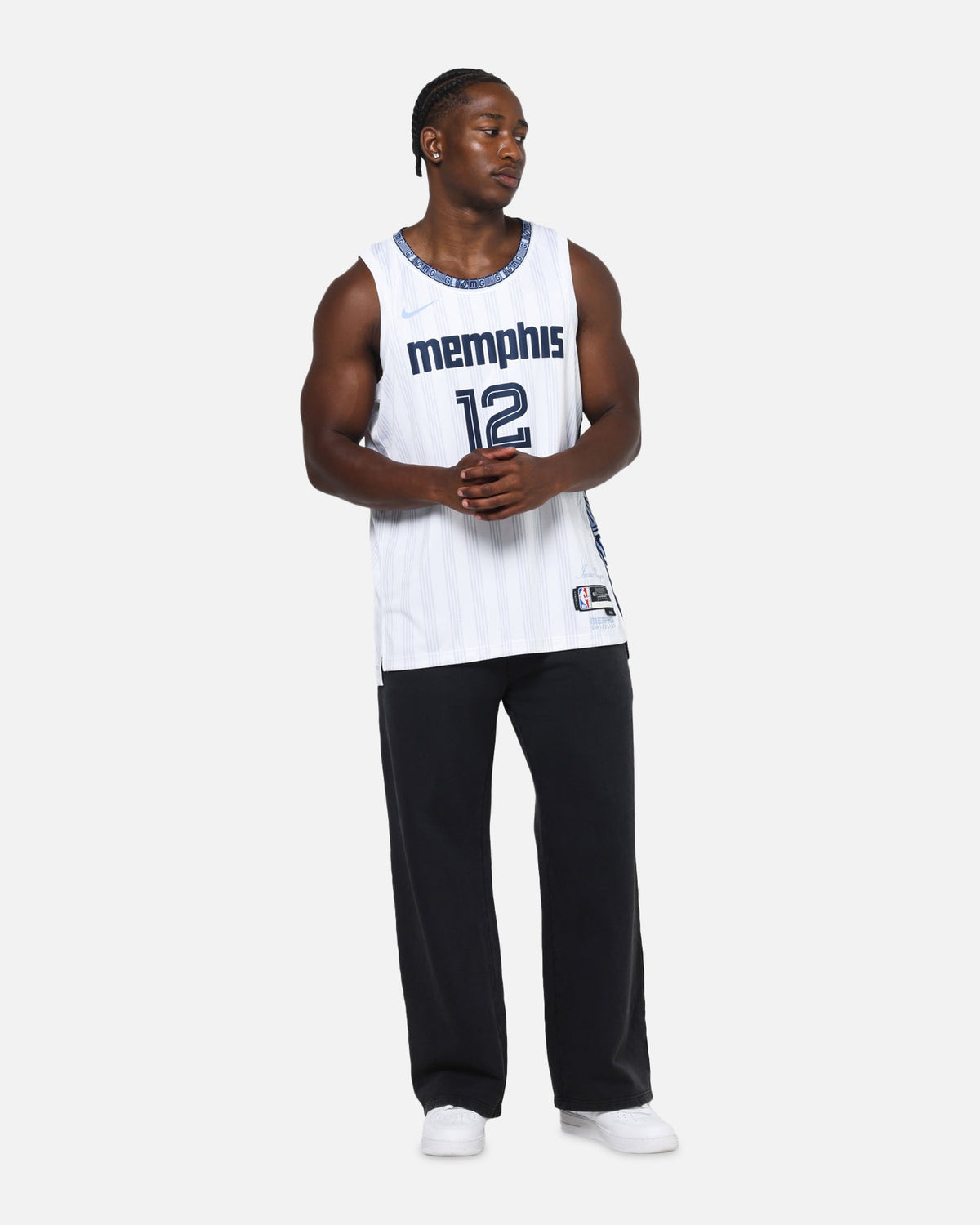 Top Seller Nike Ja Morant Memphis Grizzlies #12 City Edition Dri-FIT NBA Swingman Jersey White