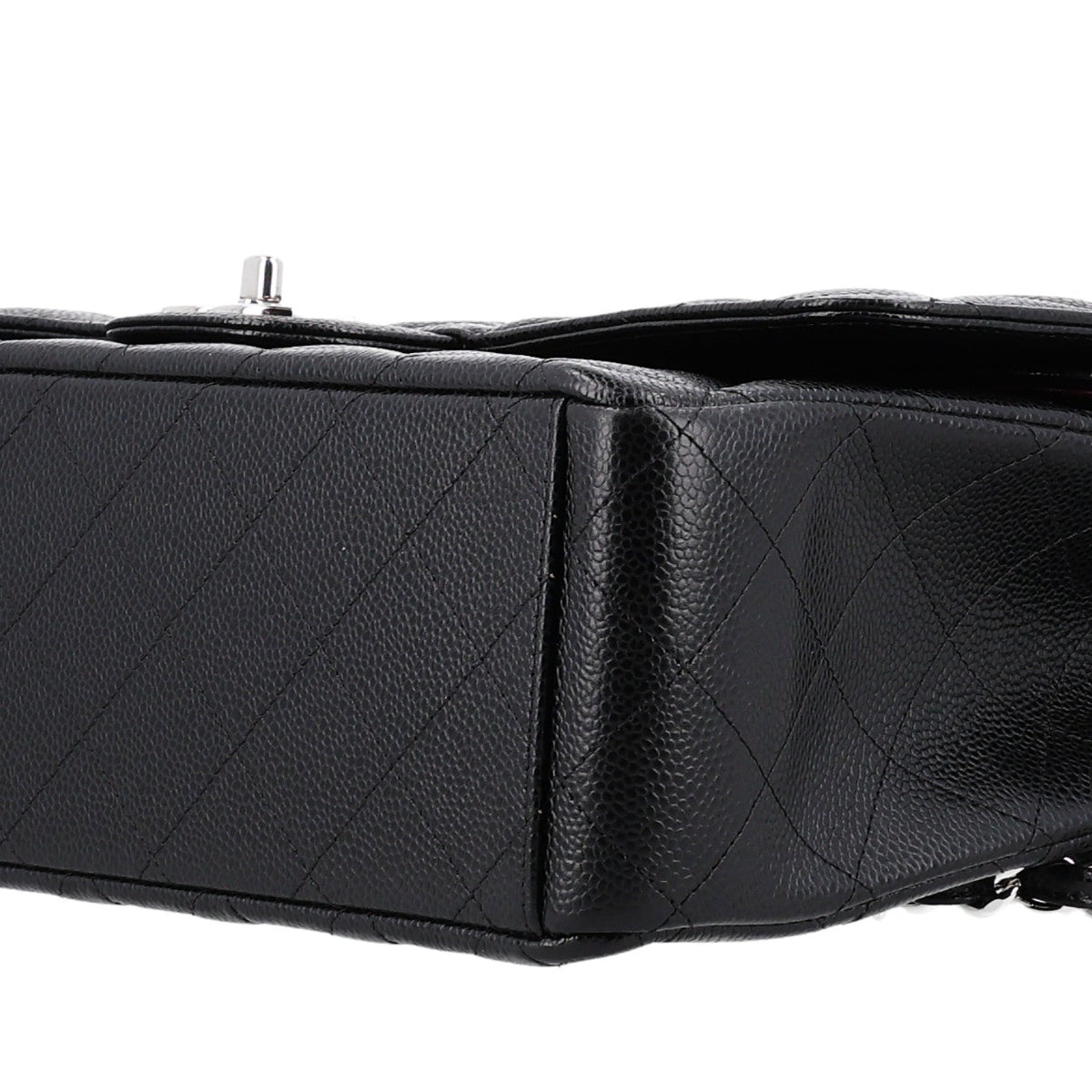 Caviar Quilted Maxi Double Flap Black At My store