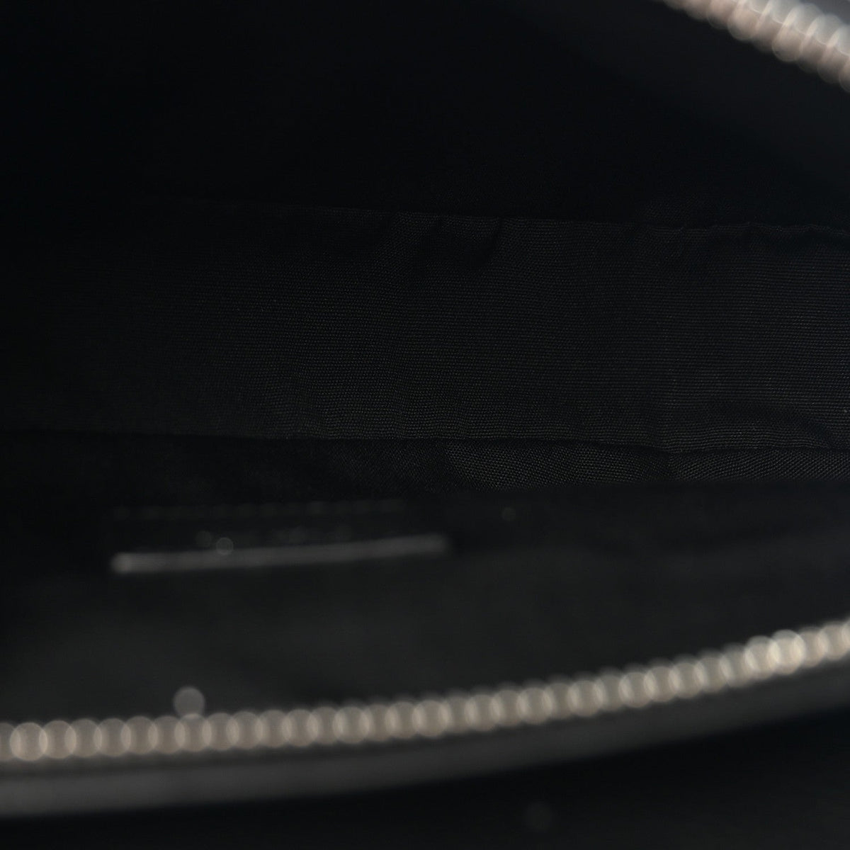Grained Calfskin Kim Jones Saddle Bag Black AT My store