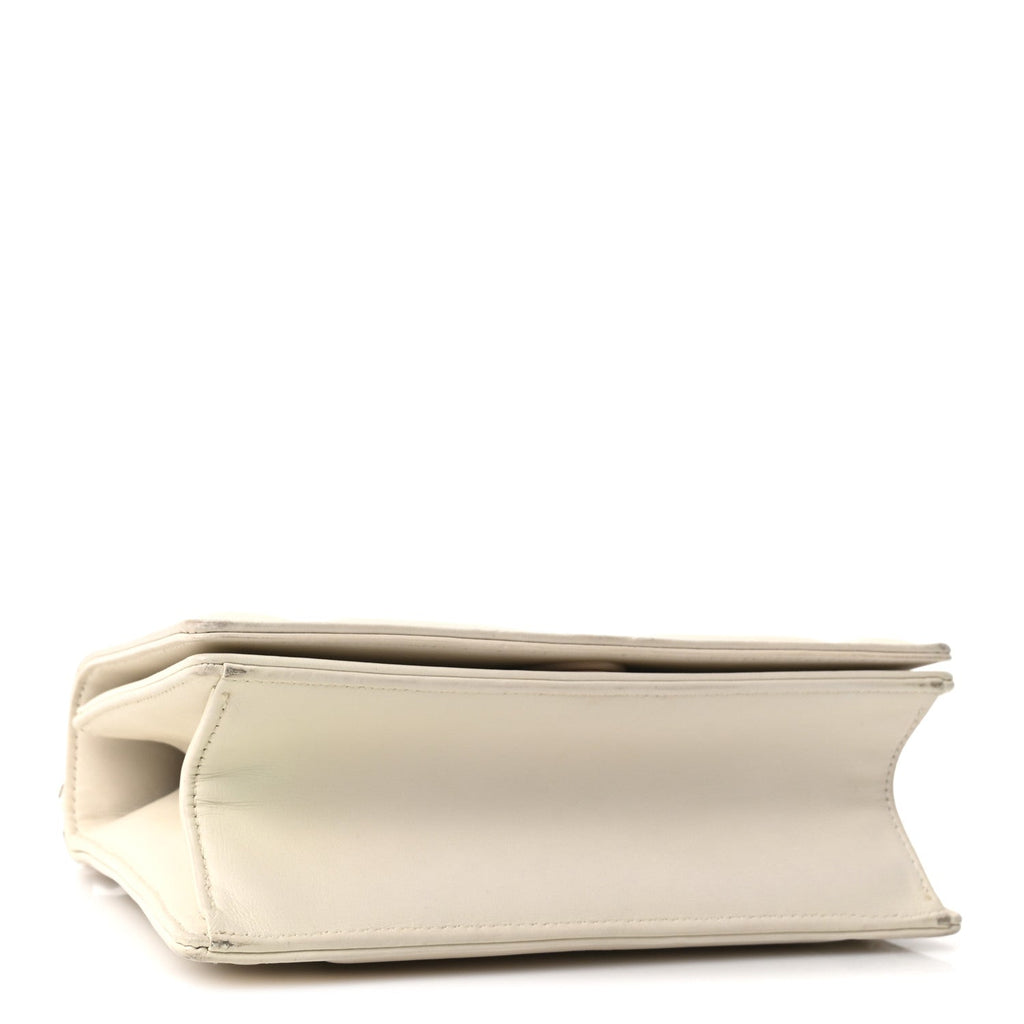 Ultra Matte Calfskin Small Diorama Flap Bag White AT My store