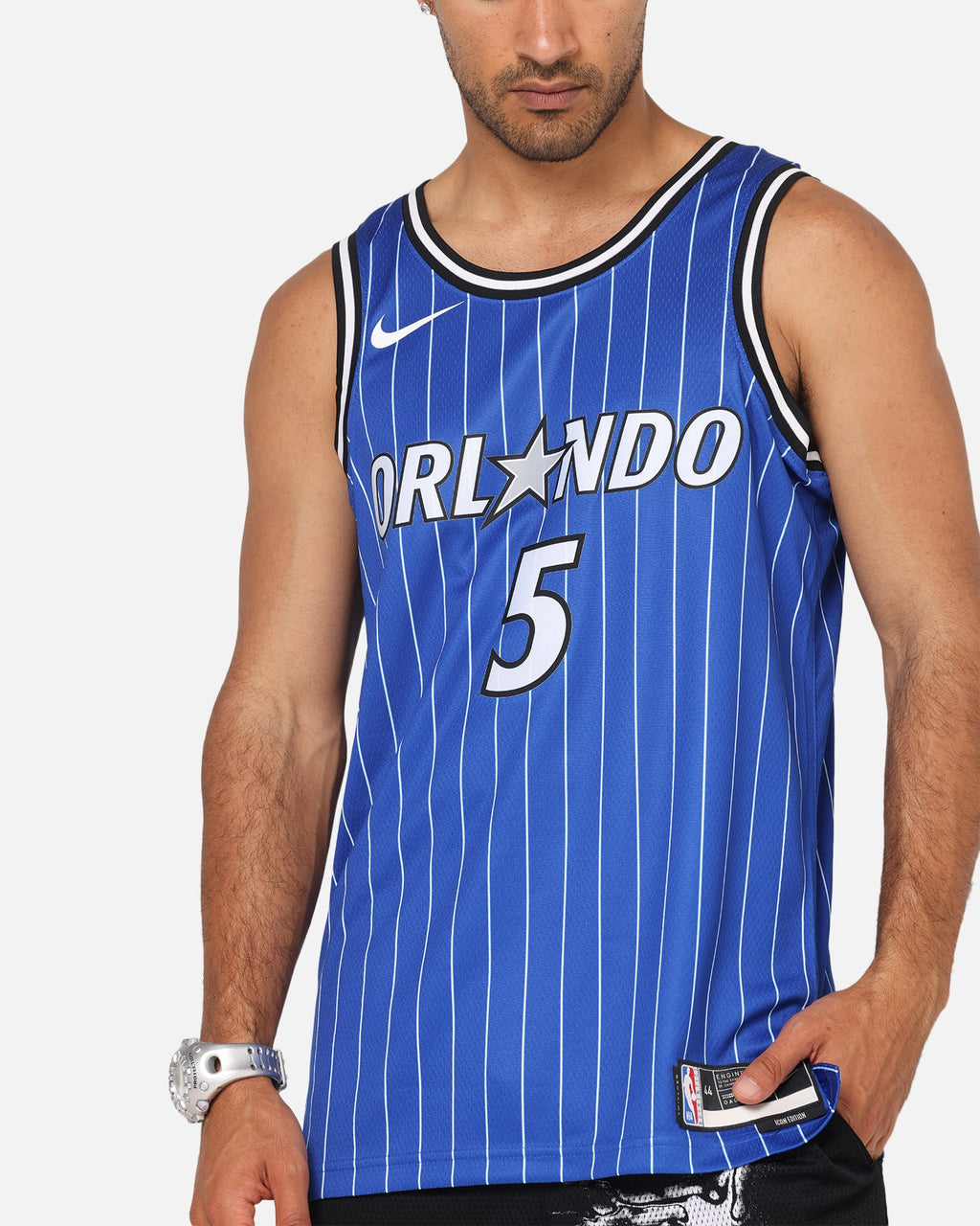 Top Seller Nike Paolo Banchero Orlando Magic #5 Icon Edition 2025/26 Nike Dri-Fit NBA Swingman Jersey Game Royal