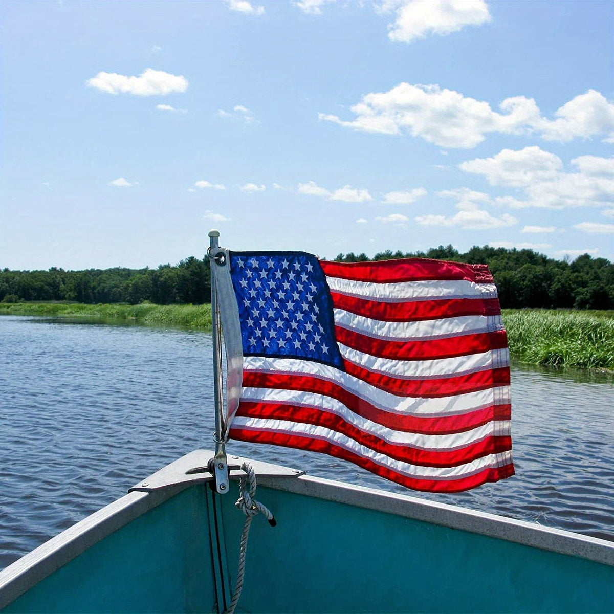 2026 New Production 1pc American Flag 3x5 Ft TearProof For Outside, Build To Long Lasting, Fade Resistant Spun Polyester, High Wind US Outdoor Flags Embroidered Stars, Sewn Stripes, Brass Grommet
