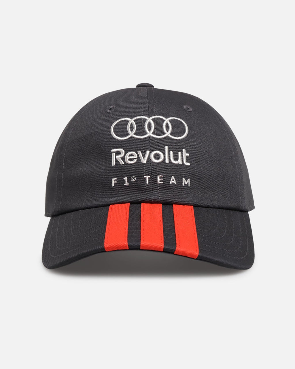 Best-Selling Adidas X Audi Revolut DNA 3-Stripes Strapback Cap Black