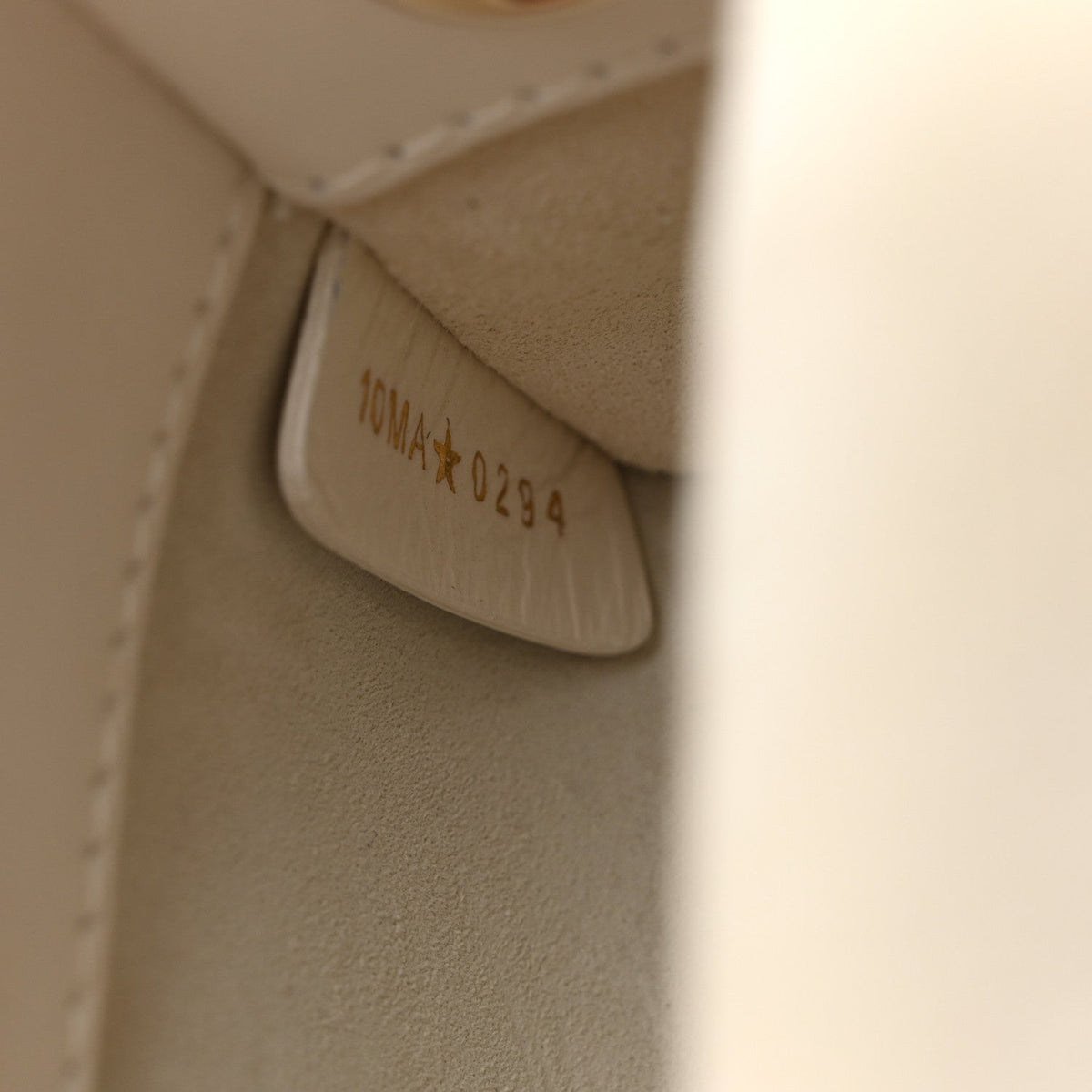 Lambskin Cannage Micro Lady D-Joy Latte AT My store