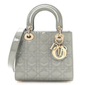 Patent Cannage Small Lady Dior Grey AT My store