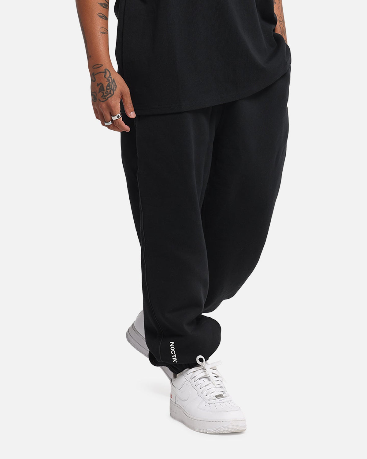 Top Seller Nike Nocta Fleece CS Sweat Pants Black/White