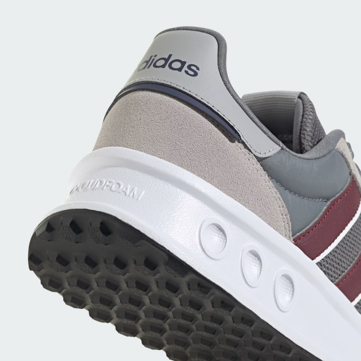 New Arrival Adidas Original RUN 84 Men -GREY BURGUNDY