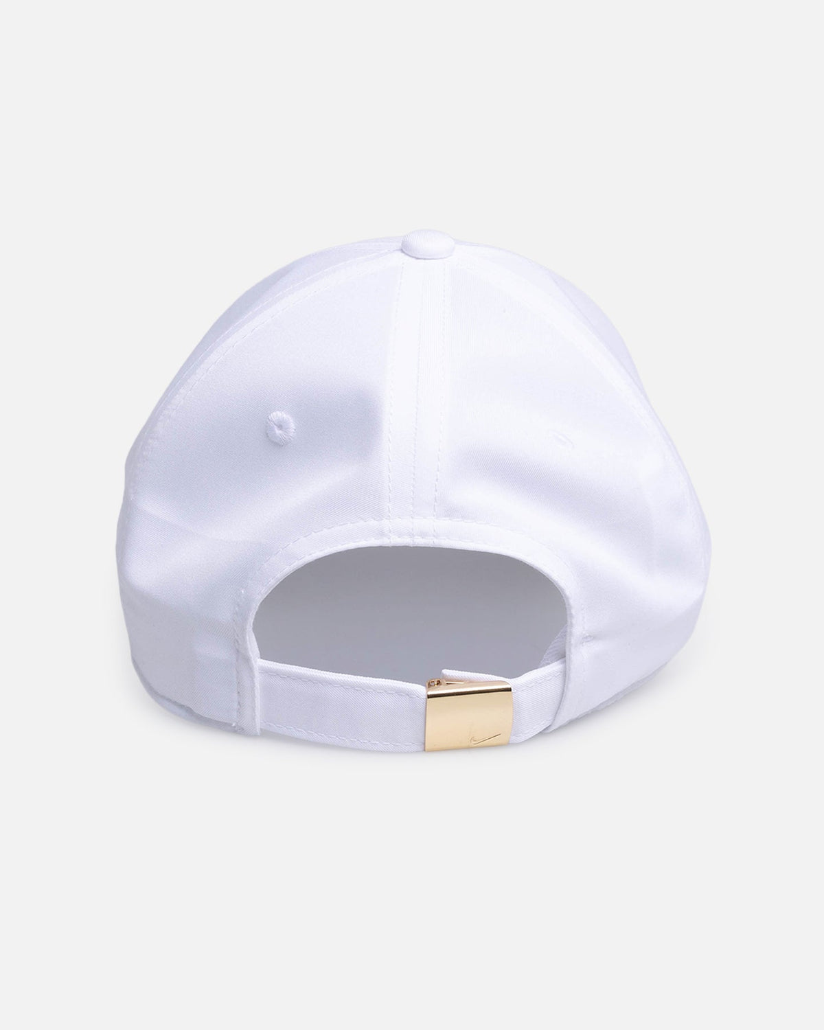 Top Seller Nike Dri-FIT Club Unstructured Metal Swoosh Strapback Cap White