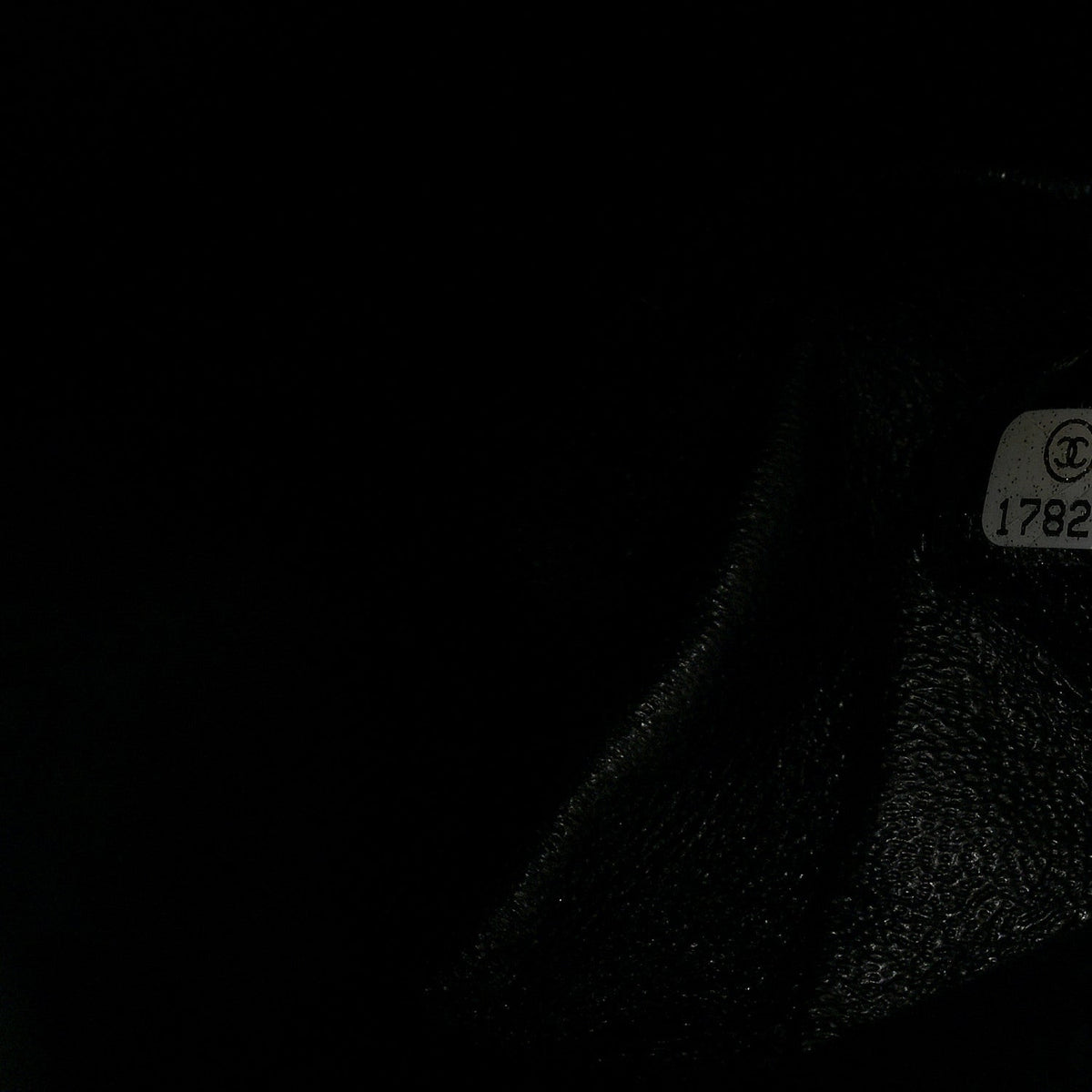 Patent Quilted Jumbo Double Flap Black At My store
