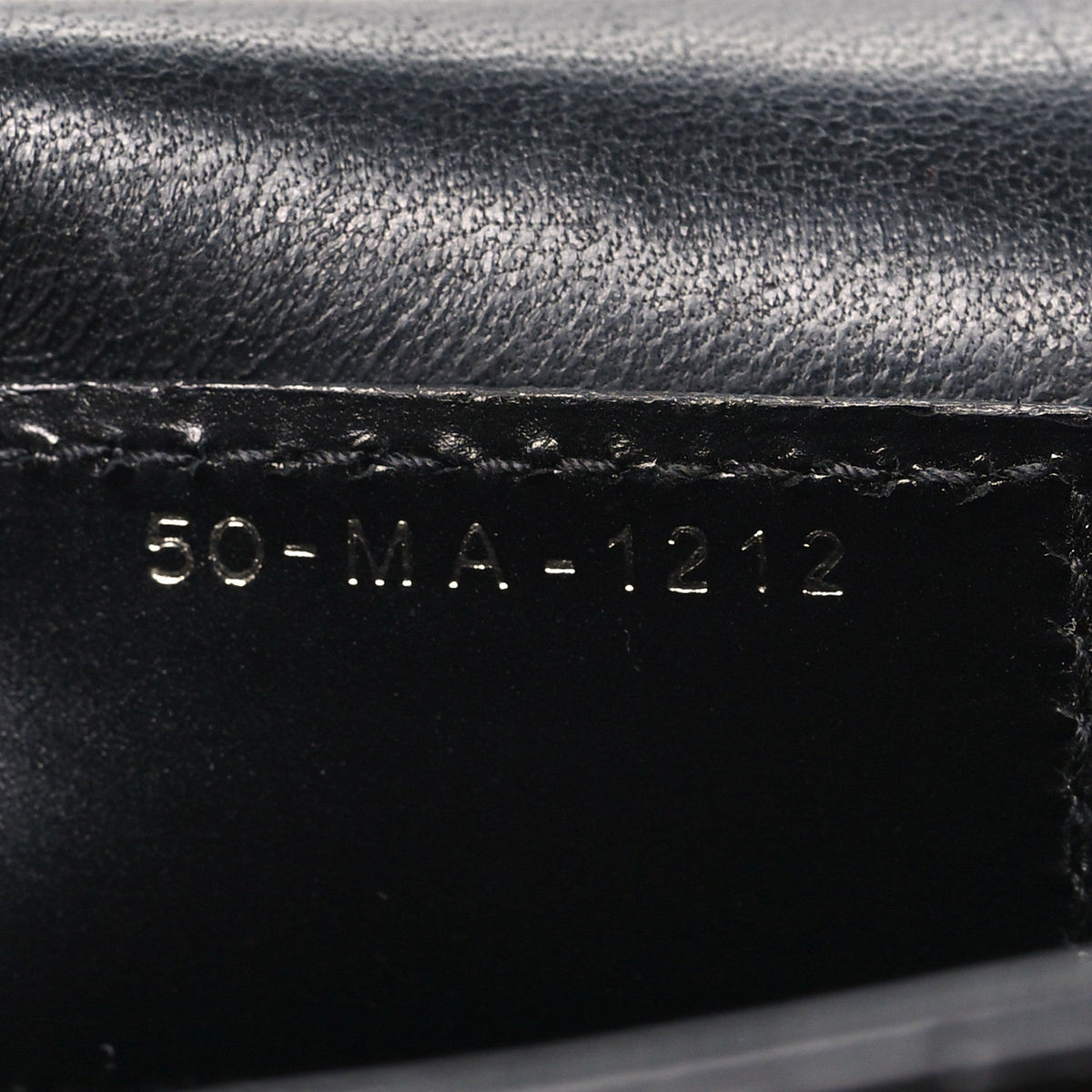 Calfskin Macrocannage Medium Caro Bag Black AT My store