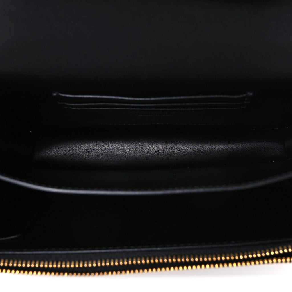 Lambskin Enamel Macrocannage Dioramour Mini Miss Caro Bag Black Red AT My store