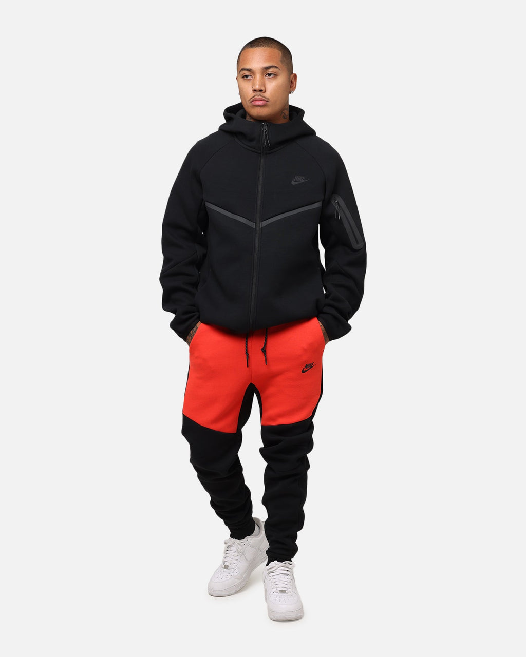 Top Seller Nike Sportswear Tech Fleece Windrunner Jacket Black/Black