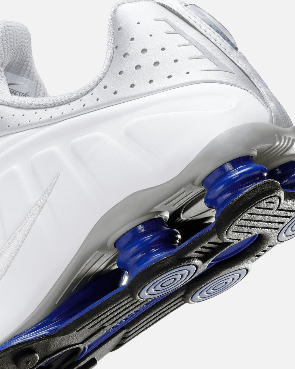 Top Seller Nike Shox R4 White/White-Metallic