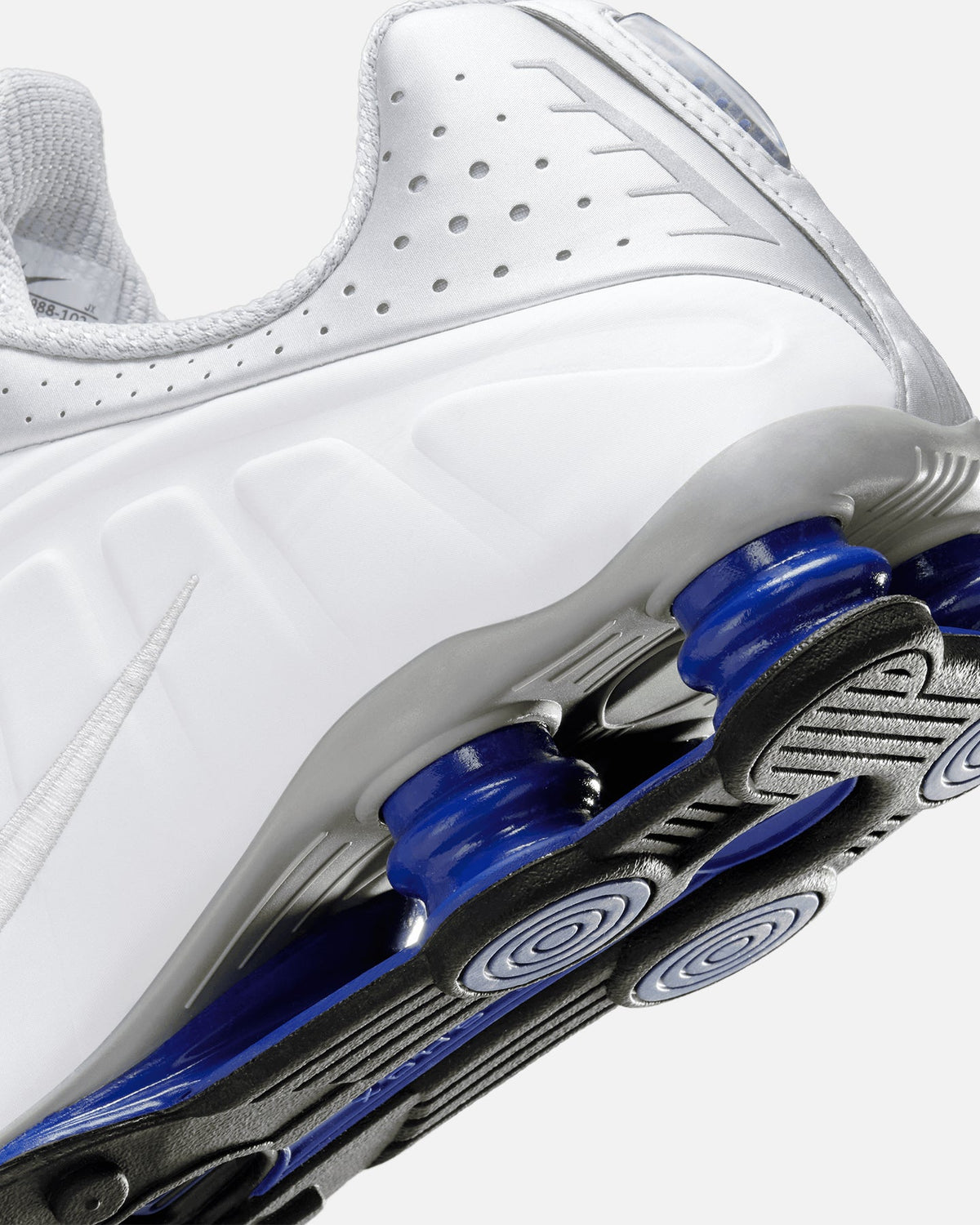 Top Seller Nike Shox R4 White/White-Metallic