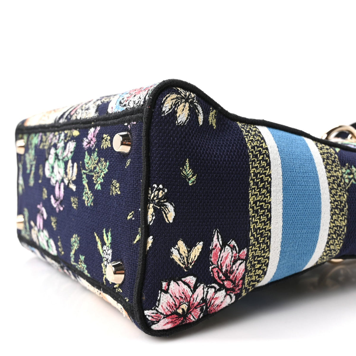 Canvas D-Constellation Embroidered Medium Lady D-Lite Bleu Multicolor AT My store