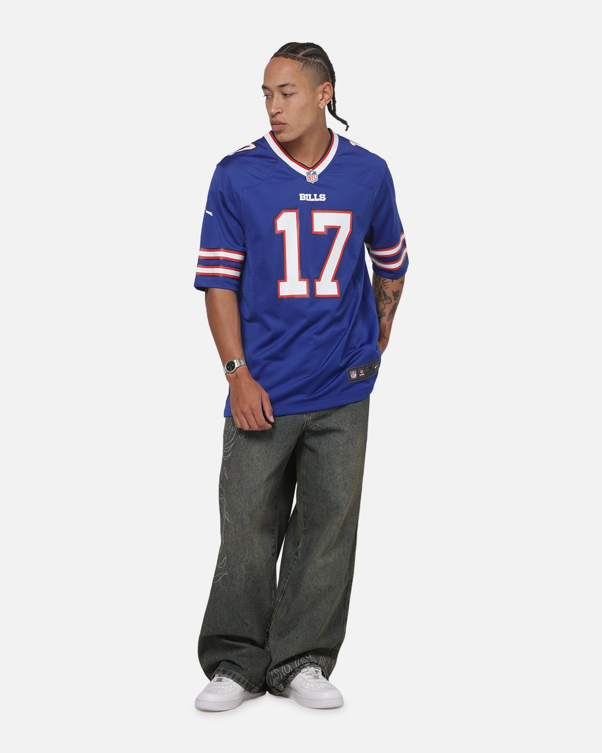 Top Seller Nike Buffalo Bills Josh Allen #17 Home Game NFL Jersey Old Royal
