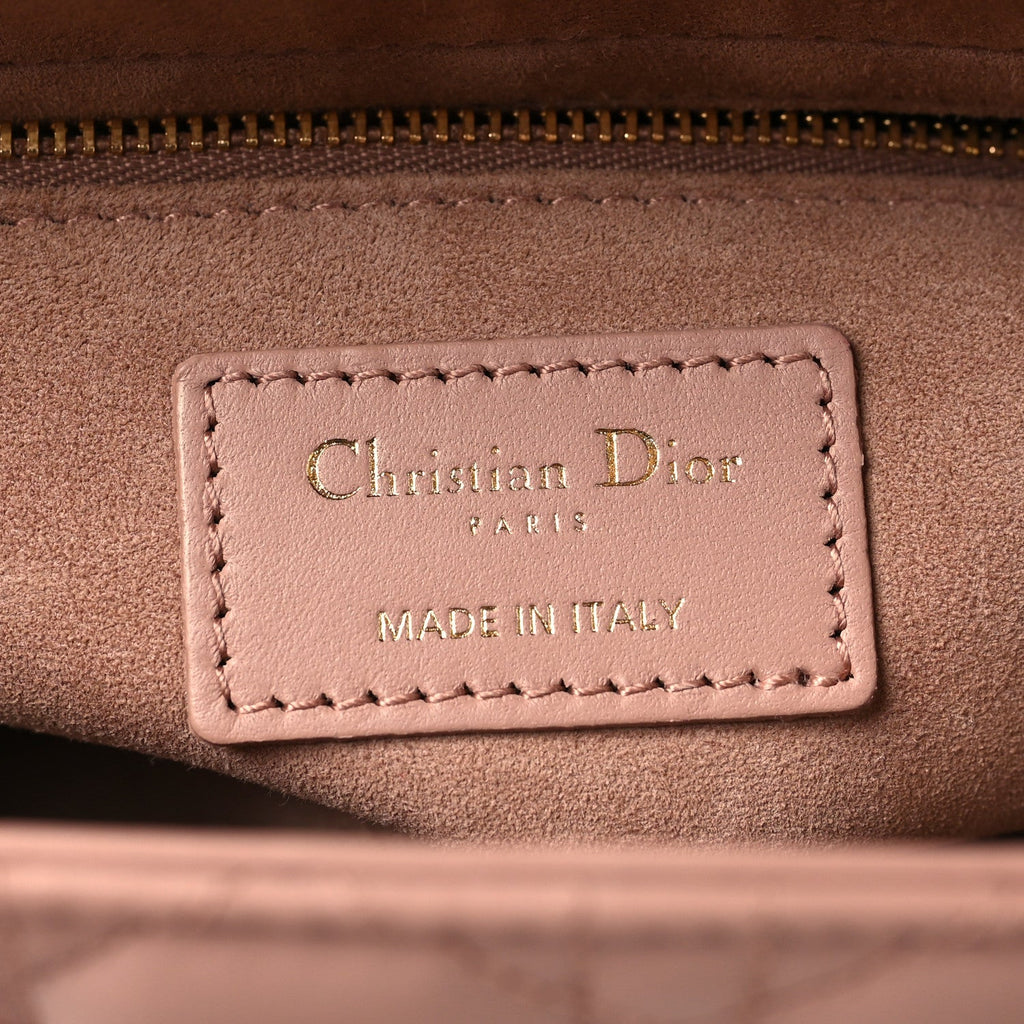 Lambskin Cannage Medium Lady Dior Fard AT My store