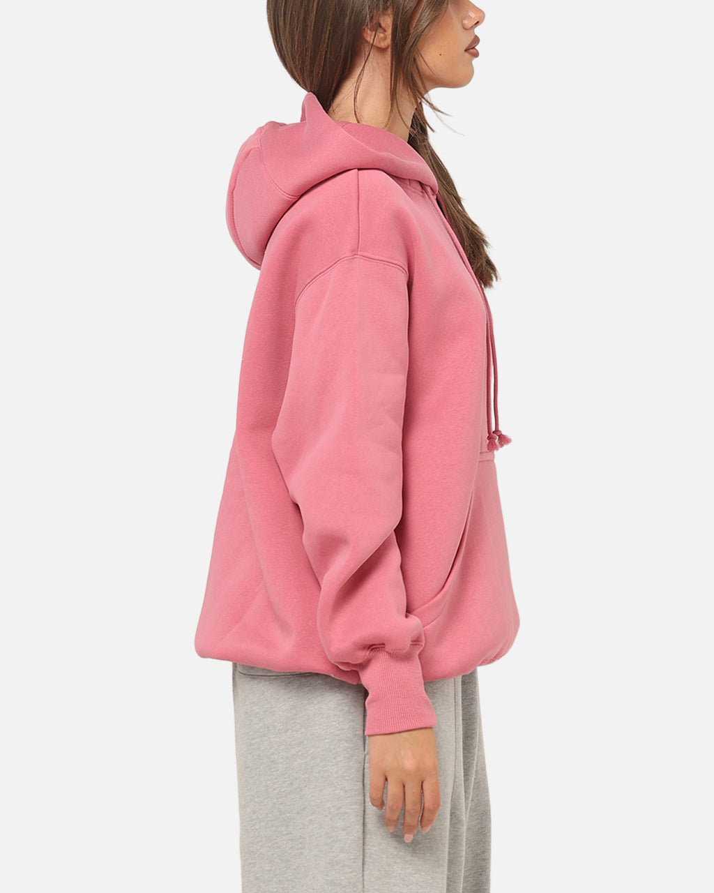Top Seller Nike Women's Sportswear Phoenix Fleece Oversized Pullover Hoodie Peony/Sail