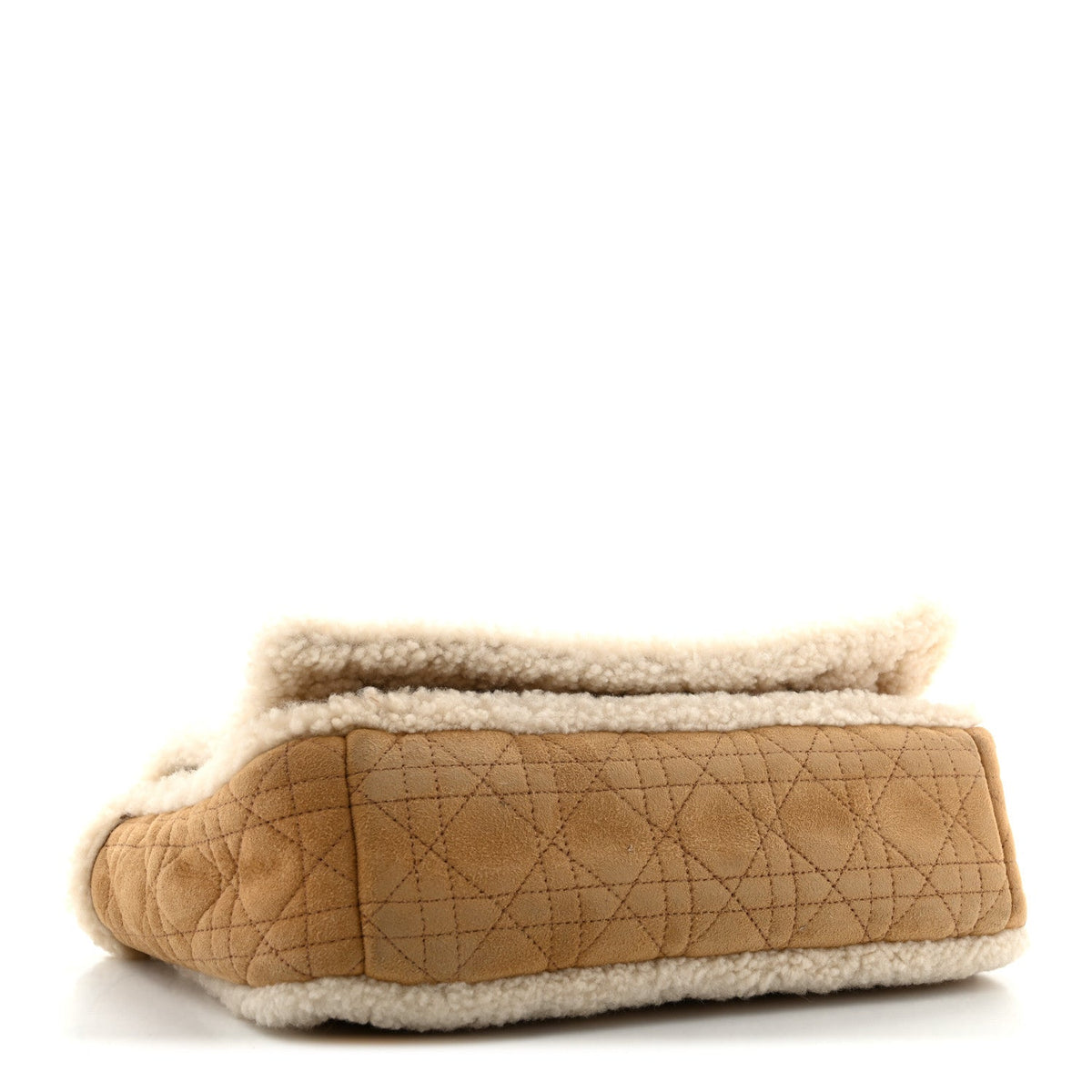 Shearling Cannage Large Caro Bag Camel AT My store