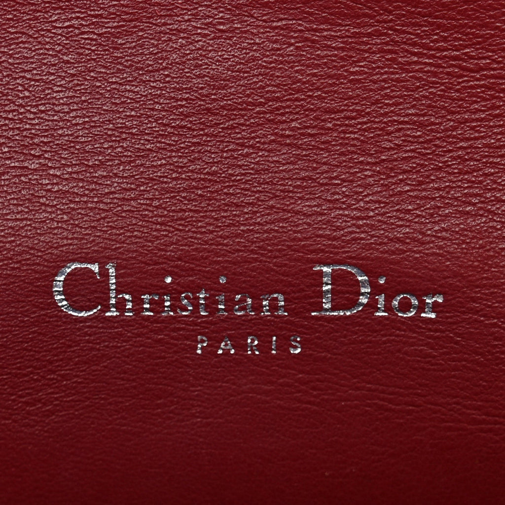 Patent Cannage Lady Dior Clutch Red Red AT My store