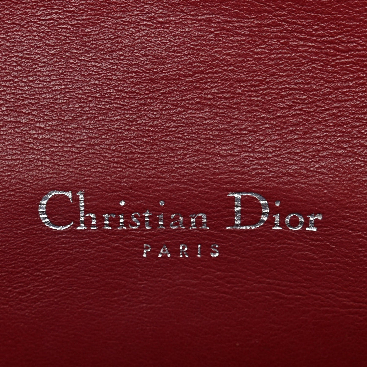 Patent Cannage Lady Dior Clutch Red Red AT My store