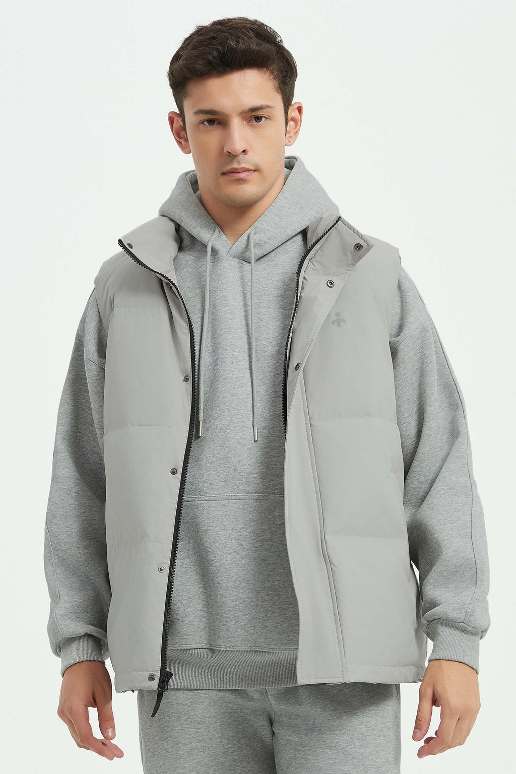Hot-Sale Zip Up Stand Collar Down Vest