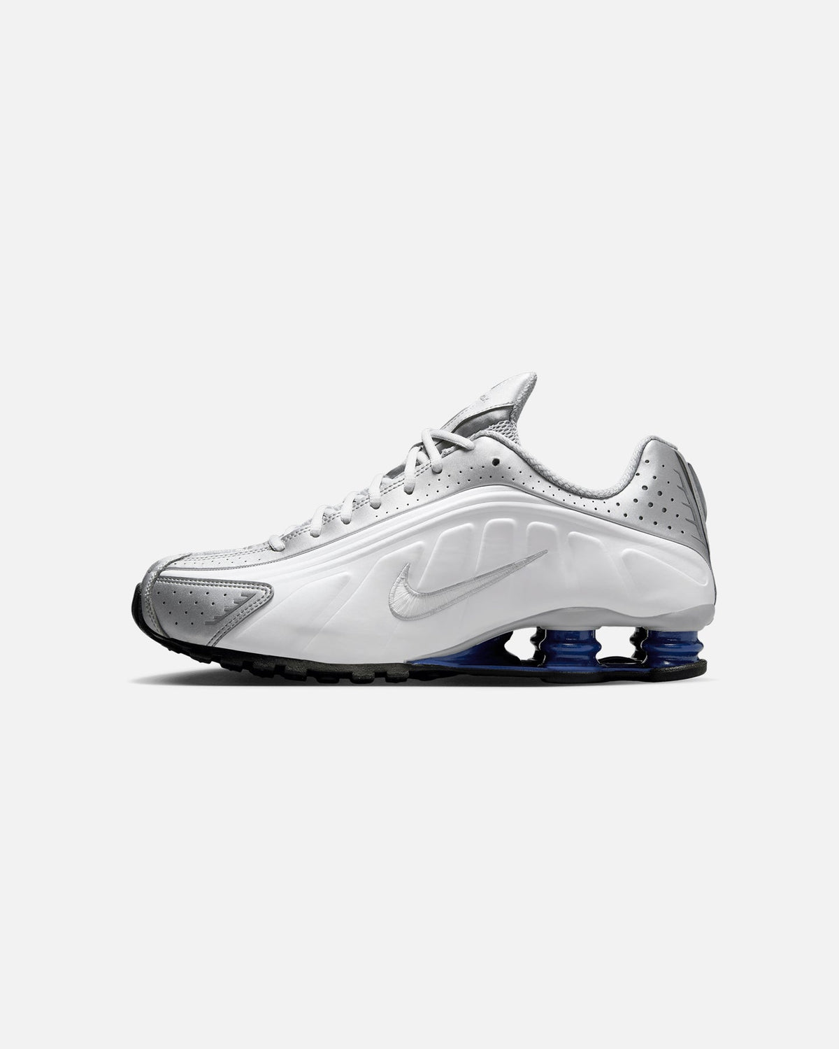 Top Seller Nike Shox R4 White/White-Metallic