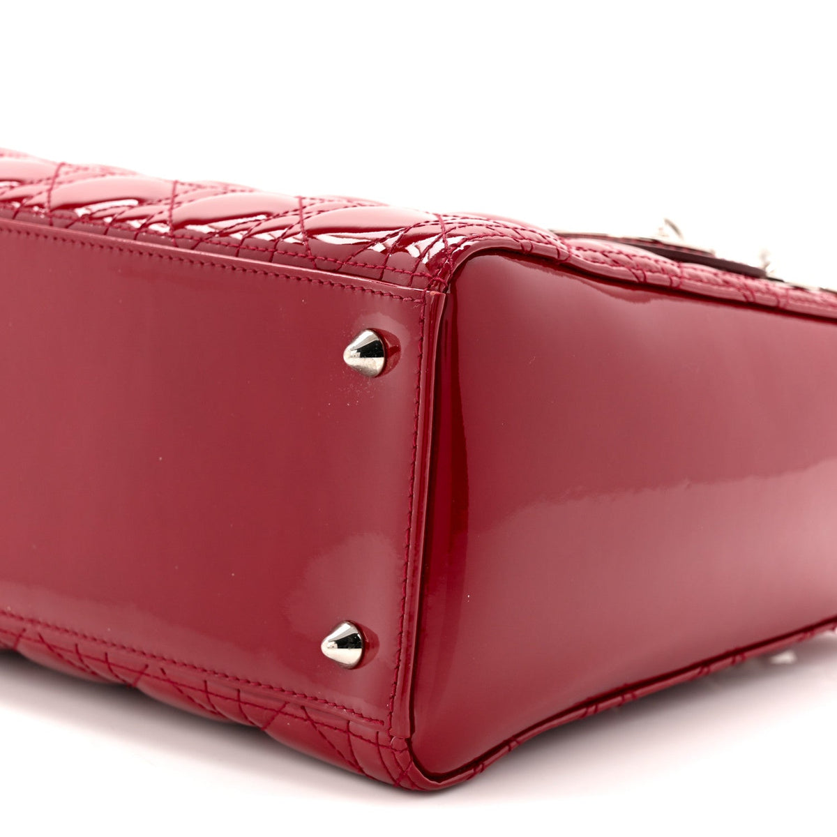 Patent Cannage Medium Lady Dior Red AT My store