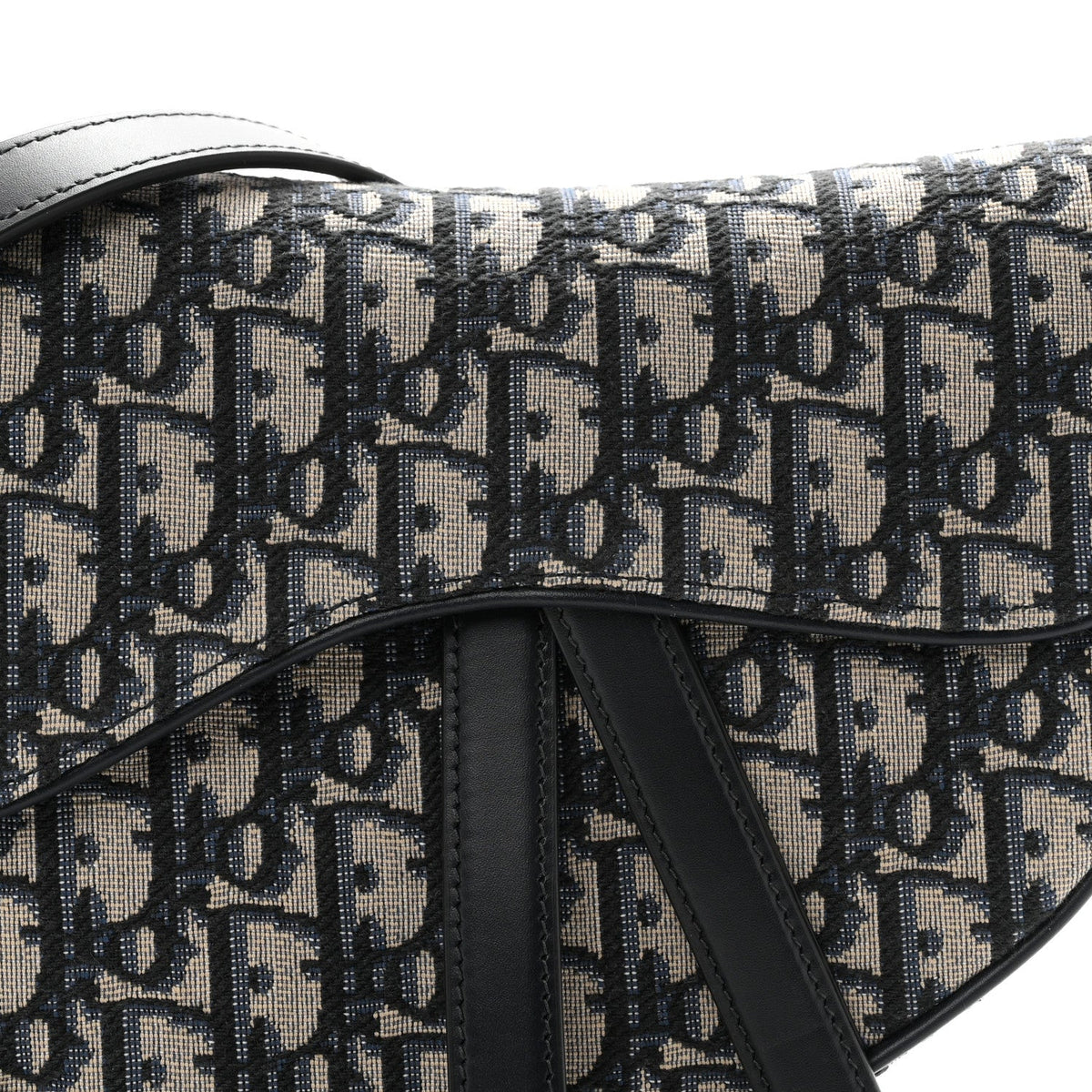 Oblique Saddle Bag With Strap Blue AT My store